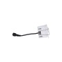 Spot LED encastrable carré 8W - Puce Osram - UGR18 - Coupe 48 x 48mm - Blanc