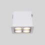 Spot LED encastrable carré 8W - Puce Osram - UGR18 - Coupe 48 x 48mm - Blanc