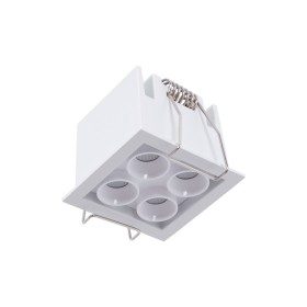 Spot LED encastrable carré 8W - Puce Osram - UGR18 - Coupe 48 x 48mm - Blanc