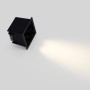 Spot LED encastrable carré 8W - Puce Osram - UGR18 - Coupe 48 x 48 mm - Noir