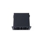 Spot LED encastrable carré 8W - Puce Osram - UGR18 - Coupe 48 x 48 mm - Noir
