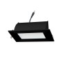 Spot LED directionnel encastré rectangulaire - CCT réglable sur 3 températures de 3000-5700ºK - 38W - Noir - 100° Driver LIFUD