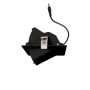 Spot LED directionnel encastré rectangulaire - CCT réglable sur 3 températures de 3000-5700ºK - 38W - Noir - 100° Driver LIFUD
