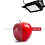 Spot LED directionnel encastré rectangulaire - CCT réglable sur 3 températures de 3000-5700ºK - 38W - Noir - 100° Driver LIFUD