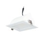 Spot LED directionnel encastré rectangulaire CCT réglable sur 3 températures de 3000-5700ºK - 60W - Blanc - 100° Driver LIFUD