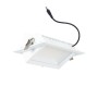Spot LED directionnel encastré rectangulaire CCT réglable sur 3 températures de 3000-5700ºK - 60W - Blanc - 100° Driver LIFUD