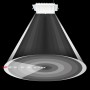 Spot LED directionnel encastré rectangulaire CCT réglable sur 3 températures de 3000-5700ºK - 60W - Blanc - 100° Driver LIFUD