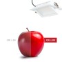 Spot LED directionnel encastré rectangulaire CCT réglable sur 3 températures de 3000-5700ºK - 60W - Blanc - 100° Driver LIFUD