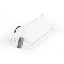 Spot LED directionnel encastré rectangulaire CCT réglable sur 3 températures de 3000-5700ºK - 60W - Blanc - 100° Driver LIFUD