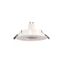 Collerette downlight ronde orientable GU10 / MR16 - Coupe Ø75 mm