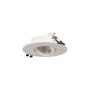Collerette downlight ronde orientable GU10 / MR16 - Coupe Ø75 mm