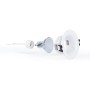 Kit Collerette spot encastrable Ø86mm (blanc) + Ampoule GU10 5,4W + Douille