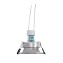 Kit Collerette spot encastrable Ø86mm (champagne) + Ampoule GU10 5,4W + Douille