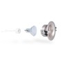 Kit Collerette spot encastrable Ø86mm (champagne) + Ampoule GU10 5,4W + Douille