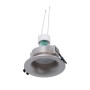 Kit Collerette spot encastrable Ø86mm (champagne) + Ampoule GU10 5,4W + Douille