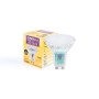 Kit Collerette spot encastrable Ø90mm (noir/gris) + Ampoule GU10 5,4W + Douille