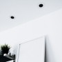 Kit Collerette spot encastrable Ø90mm (blanc/noir) + Ampoule GU10 5,4W + Douille
