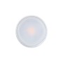 Kit Collerette spot carré 93x93mm (argent) + Ampoule GU10 5,4W + Douille