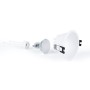 KIT Spot encastrable fixe Ø82mm (noir) + Ampoule GU10 5,4W + Douille