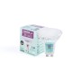 KIT Spot encastrable fixe Ø82mm (noir) + Ampoule GU10 5,4W + Douille