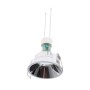 KIT Spot encastrable fixe Ø82mm (chromé) + Ampoule GU10 5,4W + Douille