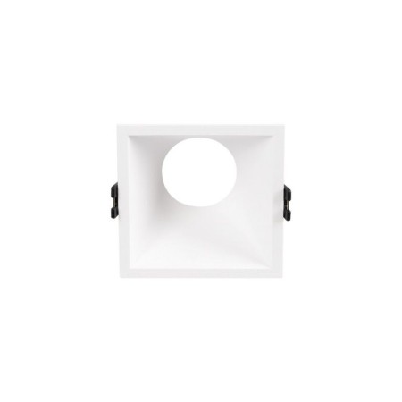 Collerette spot encastrable carrée - Faible UGR - Découpe 85 x 85mm