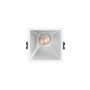 Collerette spot encastrable carrée - Faible UGR - Découpe 85 x 85mm