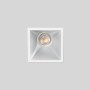 Collerette spot encastrable carrée - Faible UGR - Découpe 85 x 85mm