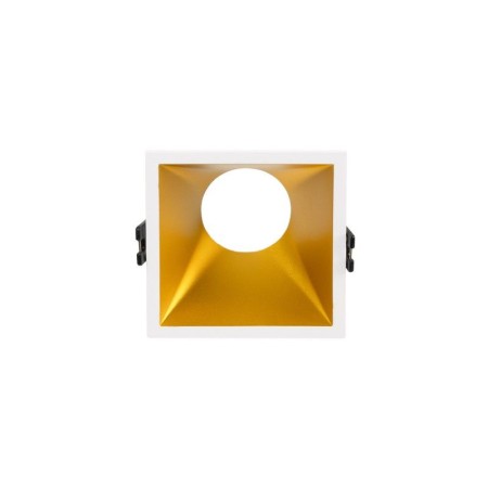 Collerette spot encastrable carrée - Faible UGR - Découpe 85 x 85mm