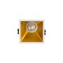 Collerette spot encastrable carrée - Faible UGR - Découpe 85 x 85mm
