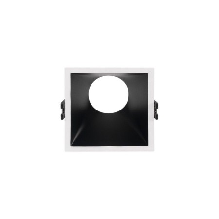 Collerette spot encastrable carrée - Faible UGR - Découpe 85 x 85mm