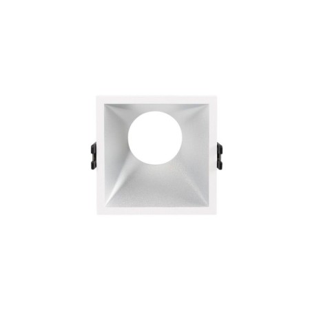 Collerette spot encastrable carrée - Faible UGR - Découpe 85 x 85mm