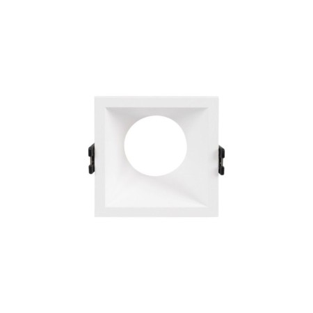 Collerette spot encastrable carrée - Faible UGR - Découpe 75 x 75 mm