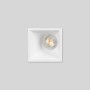 Collerette spot encastrable carrée asymétrique - Faible UGR - Découpe 85 x 85mm