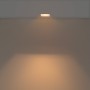 Collerette spot encastrable carrée asymétrique - Faible UGR - Découpe 85 x 85mm
