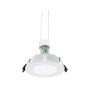 KIT Anneau encastré étanche Ø90mm + Ampoule GU10 5,4W + Support d'ampoule