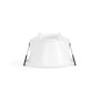Collerette spot encastrable rond - Faible UGR - Découpe Ø85mm