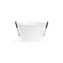Collerette spot encastrable rond - Faible UGR - Découpe Ø85mm