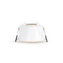 Collerette spot encastrable rond - Faible UGR - Découpe Ø85mm