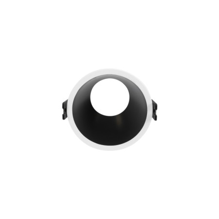 Collerette spot encastrable rond - Faible UGR - Découpe Ø85mm