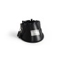 Collerette spot encastrable ronde asymétrique - Faible UGR - Découpe Ø85mm