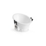 Collerette spot encastrable ronde asymétrique - Faible UGR - Découpe Ø85mm