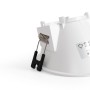 Collerette spot encastrable ronde asymétrique - Faible UGR - Découpe Ø85mm