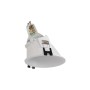 Collerette spot encastrable ronde asymétrique - Faible UGR - Découpe Ø85mm