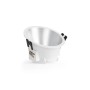 Collerette spot encastrable ronde asymétrique - Faible UGR - Découpe Ø85mm