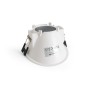 Collerette spot encastrable ronde asymétrique - Faible UGR - Découpe Ø85mm