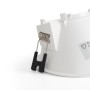 Collerette spot encastrable ronde asymétrique - Faible UGR - Découpe Ø85mm
