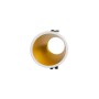 Collerette spot encastrable ronde asymétrique - Faible UGR - Découpe Ø85mm