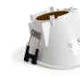 Collerette spot encastrable ronde asymétrique - Faible UGR - Découpe Ø85mm