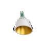 Collerette spot encastrable ronde asymétrique - Faible UGR - Découpe Ø85mm